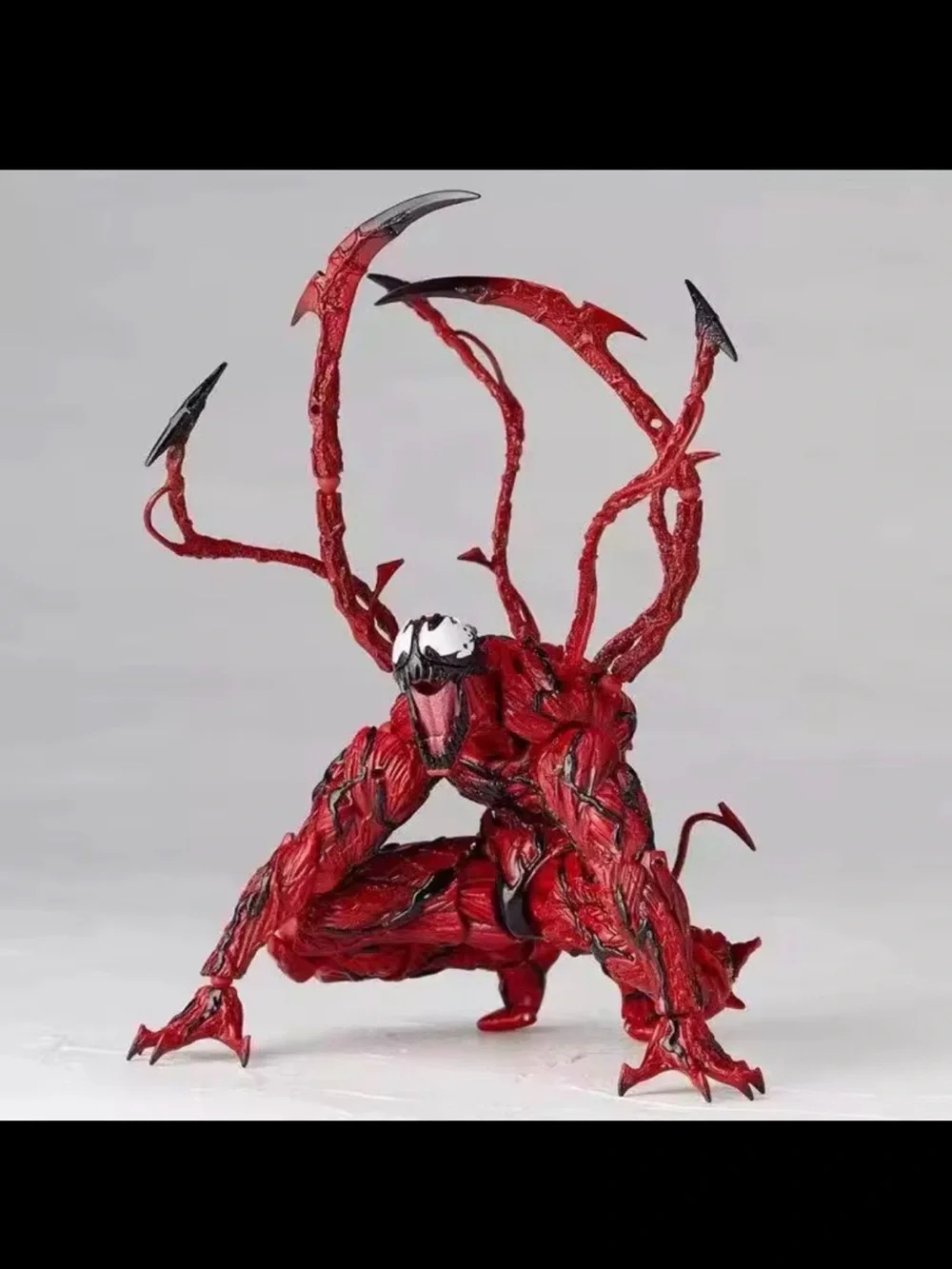 Red Carnage Action Figure - Sculpted Symbiote Statue - Picture 2 of 3